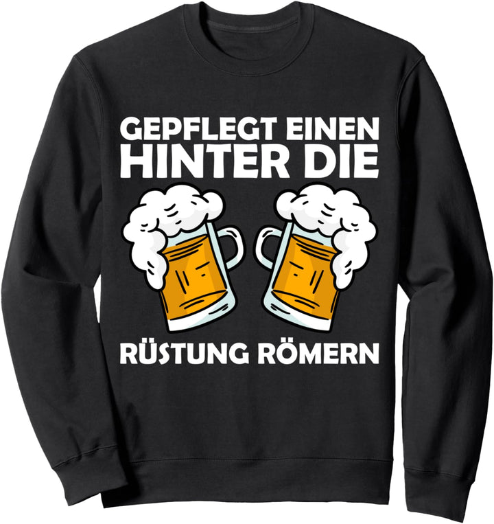 Gepflegt einen hinter die Rüstung römern Sweatshirt