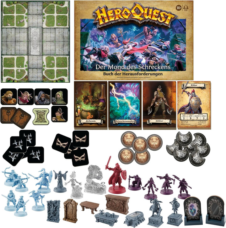 AVALON HILL HeroQuest Der Mond des Schreckens Abenteuerpack, HeroQuest Basisspiel erforderlich, Roll