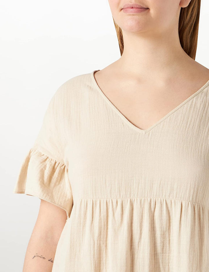 Naf Naf Damen Robe 44 Beige Safari, 44 Beige Safari