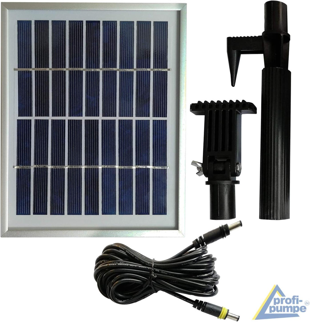 Amur Solar GARTENBRUNNEN Bachlauf QUELLBACH II mit LED-Licht/Hybrid-System, 230V ZIERBRUNNEN VOGELBA