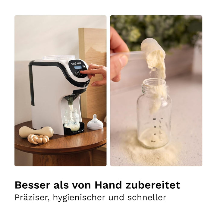 Baby Brezza - Formula Pro Mini automatischer Flaschenzubereiter- dosiert und mischt heisses Wasser u