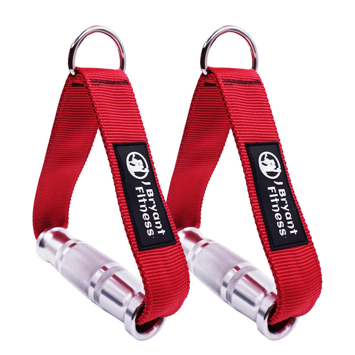 J Bryant Fitness Resistance Band Handle Cable Machine Attachment for Pulley Machine Heavy Duty Metal
