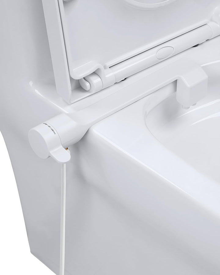 Hibbent Nicht Elektrisch Bidet Toilettenaufsatz mit Einziehbare selbstreinigende Doppeldüsen, und He