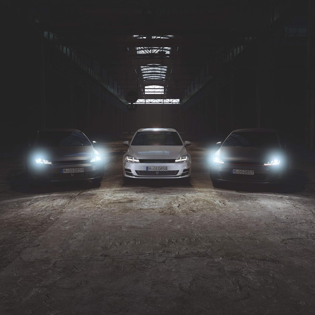 Osram Ledriving LED Scheinwerfer, Schwarz Edition als Xenonersatz zur Umrüstung auf LED, LEDHL104-BK