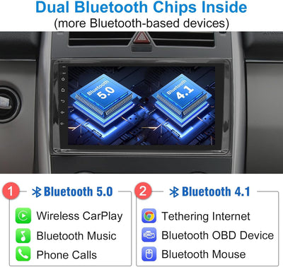 Android Car Radio Wireless CarPlay Android Car for Mercedes-Benz A Class/B Class / W245 Viano Vito W