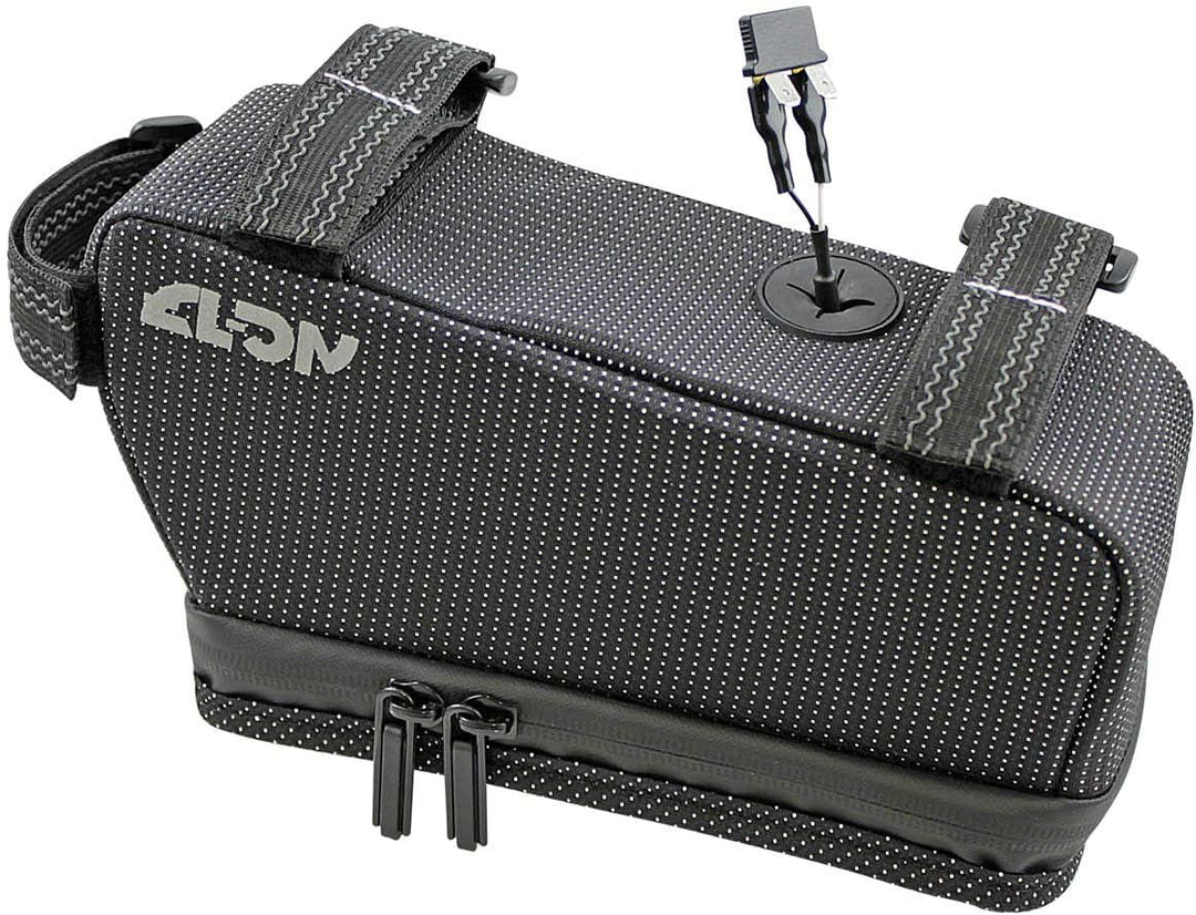 NC-17 Connect Universal Seitenlader-Oberrohrtasche DOT / Fahrrad-, Smartphonetasche mit Klettverschl