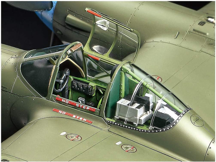 Tamiya 300061120 Fahrzeug 1:48 US P-38 F/G Lightning, originalgetreue Nachbildung, Modellbau, Plasti