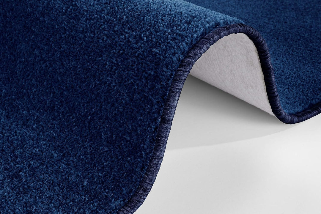 Hanse Home Nasty Läufer – Flauschiger Kurzflor Teppich Einfarbig Unifarben für Esszimmer, Wohnzimmer