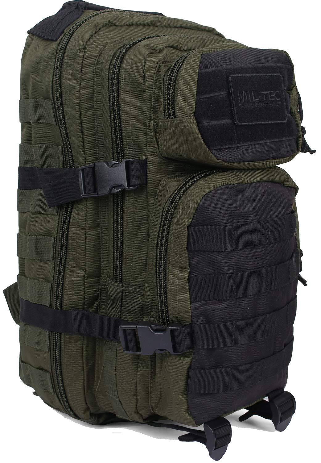 Mil-Tec US Assault Pack Tagesrucksack • Taktischer Militär Rucksack mit MOLLE-System • Kompakter Bun