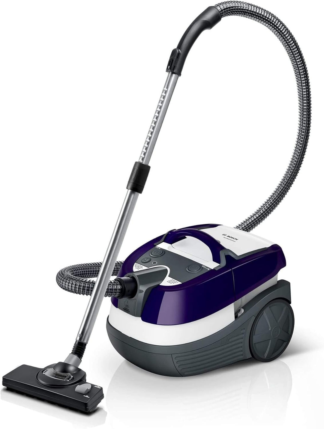 Bosch BWD41740 Waschsauger, 2.5 L, Aqua Wash&Clean, 5 Liter Wassertank, 6 Meter Kabel, 1700 W