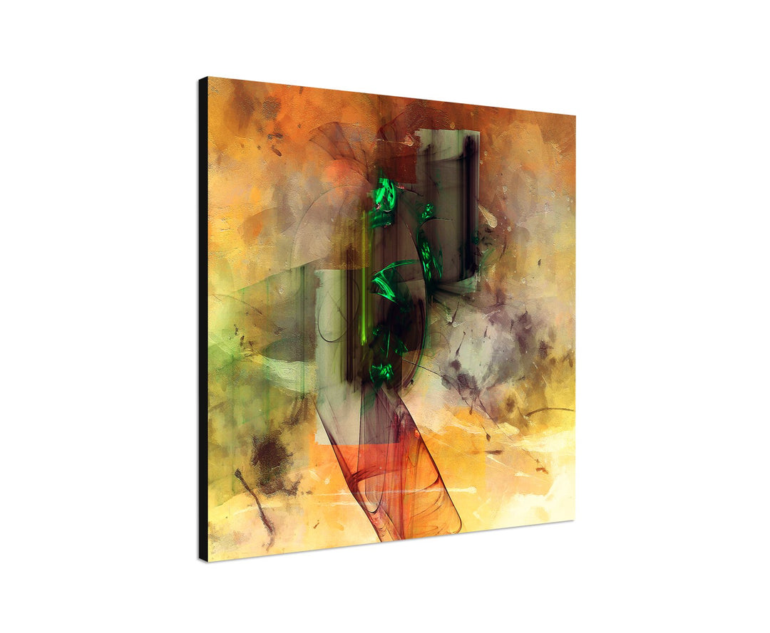 Paul Sinus Art Power Kraft Energie Abstraktes Bild auf Leinwand Abstrakt196- dekorativer Einteiler W