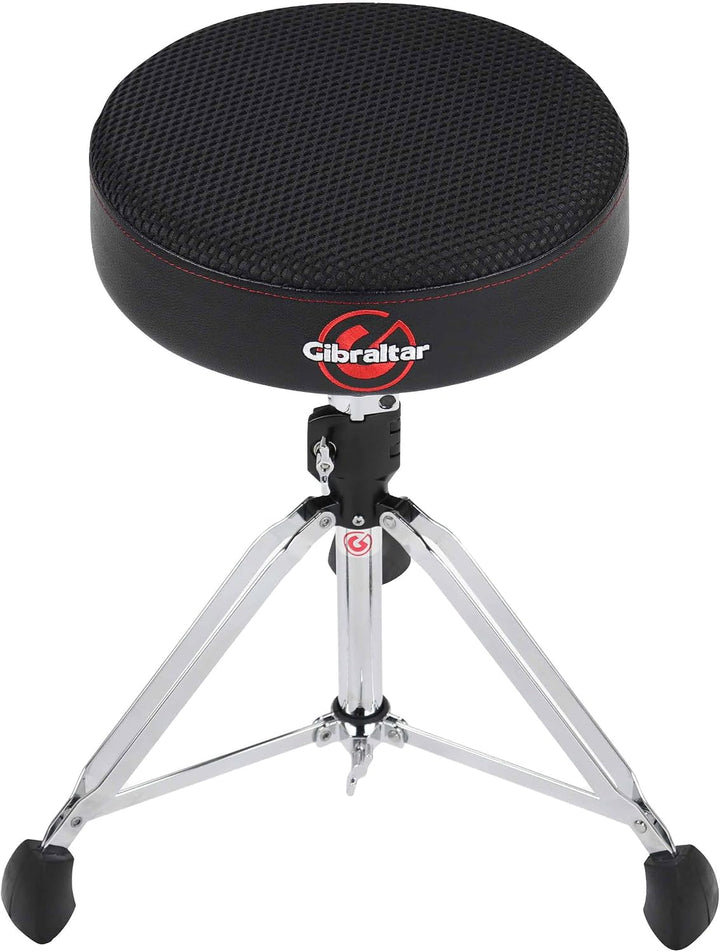 Gibraltar Schlagzeughocker, Drumhocker 9800 Series Air Tech, 9808ARW (Durchmesser: 35cm, Dry-Mesh St