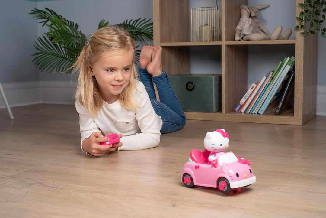 Dickie 7/253244000 Toys Hello Kitty Convertible IRC Vehicle, RC Fahrzeug, Ferngesteuertes Auto mit I