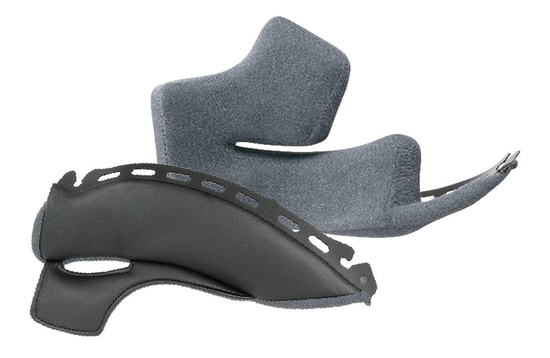 Shoei Neotec 2 Wangenpolster (Grey,39mm) 39MM TYP L, 39MM TYP L