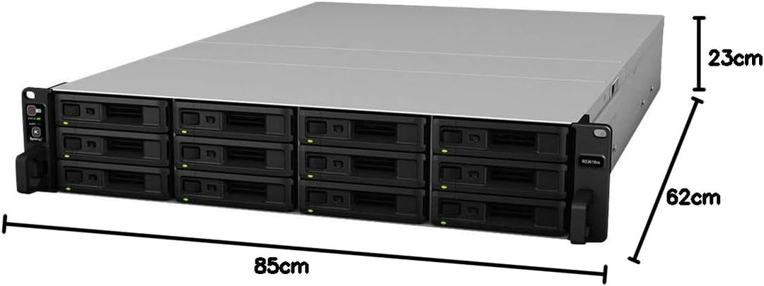 Synology RS3618XS 12-Bay NAS Rack Gehäuse