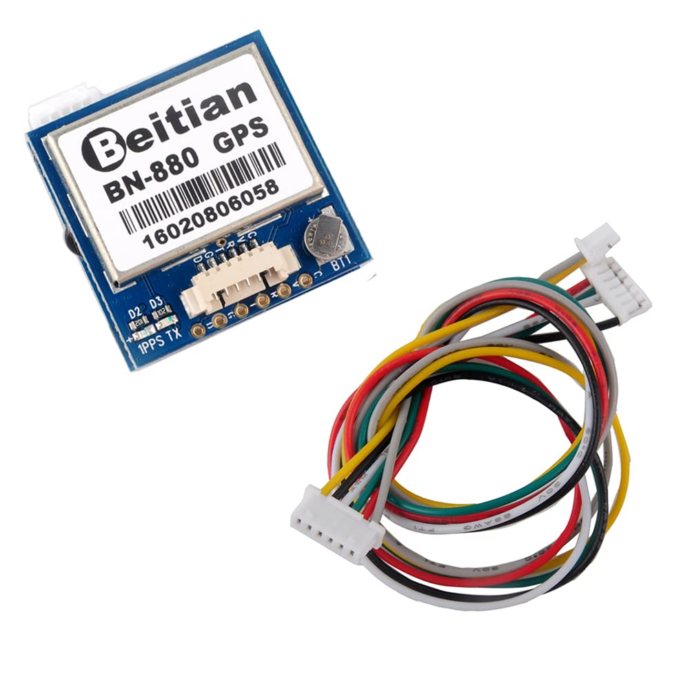 Geekstory BN-880 GPS-Modul U8 mit Blitz HMC5883 Kompass + GPS Aktive Antenne Unterstützung GPS Glona