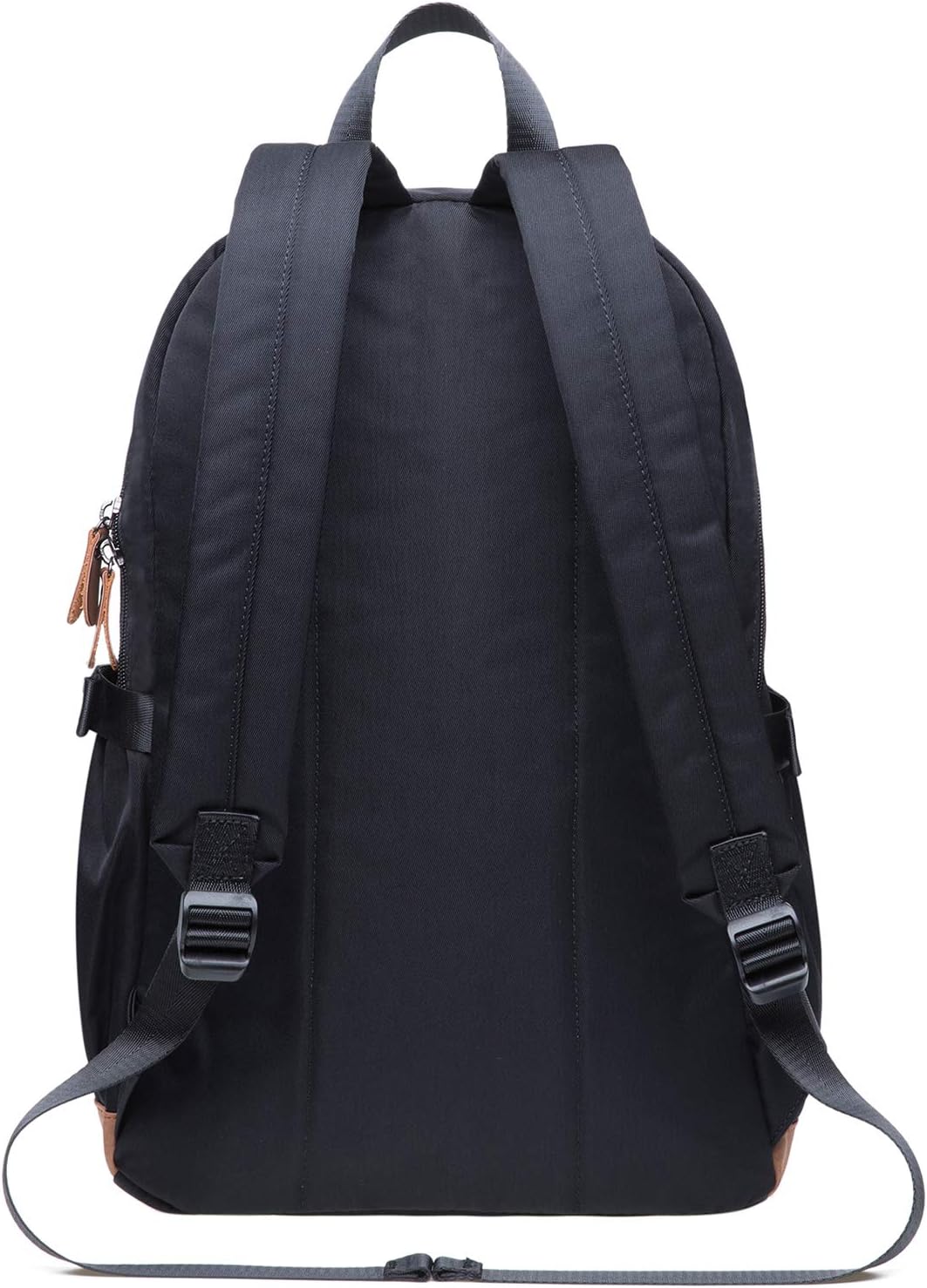 KAUKKO Schöner und durchdachter Rucksack mit Laptopfach für 15 Zoll Schule Uni 22L 5-2, Schwarz, 5-2
