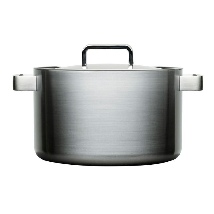 ITTALA OLLA C/TAPA D.26 cm 8 L INOX, Edelstahl rostfrei, Multicolor Topf mit Deckel 8 l, Topf mit De