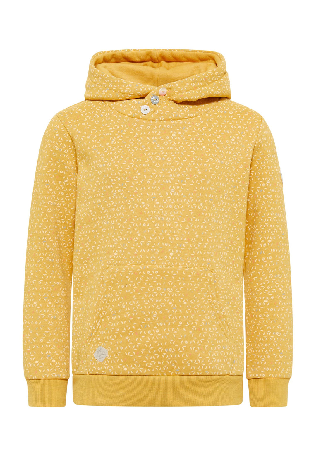 Ragwear Dorka Mädchen Sweatshirt mit Kapuze Kapuzenpullover Pullover Sweater 128 Honey, 128 Honey