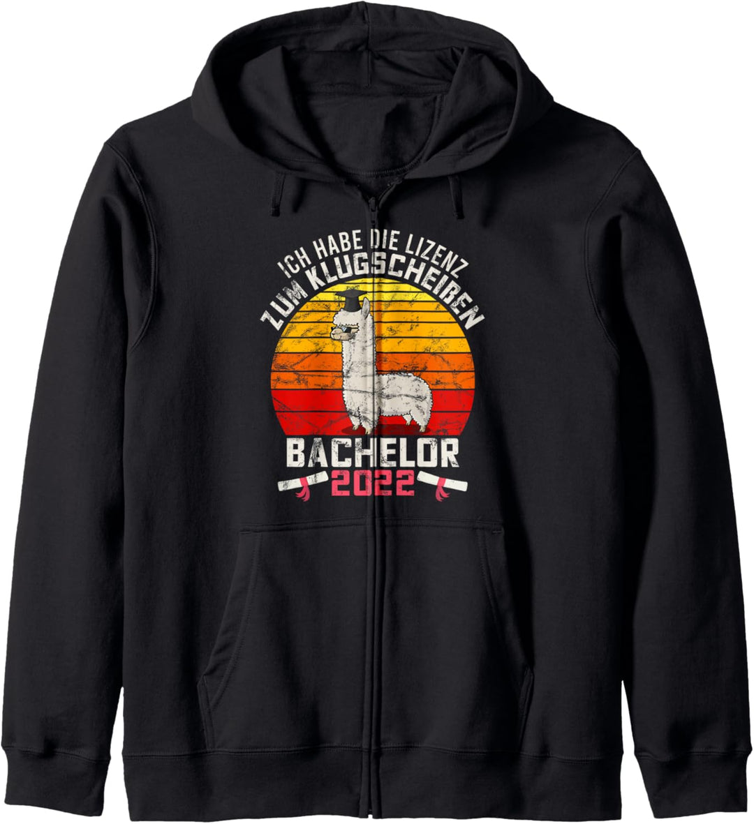 Ich habe die Lizenz zum Klugscheissen Bachelor 2022 Kapuzenjacke