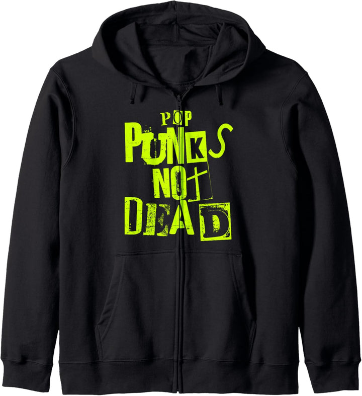 Pop Punks Not Dead - Vintage Grunge - Pop Punk Is Not Dead Kapuzenjacke