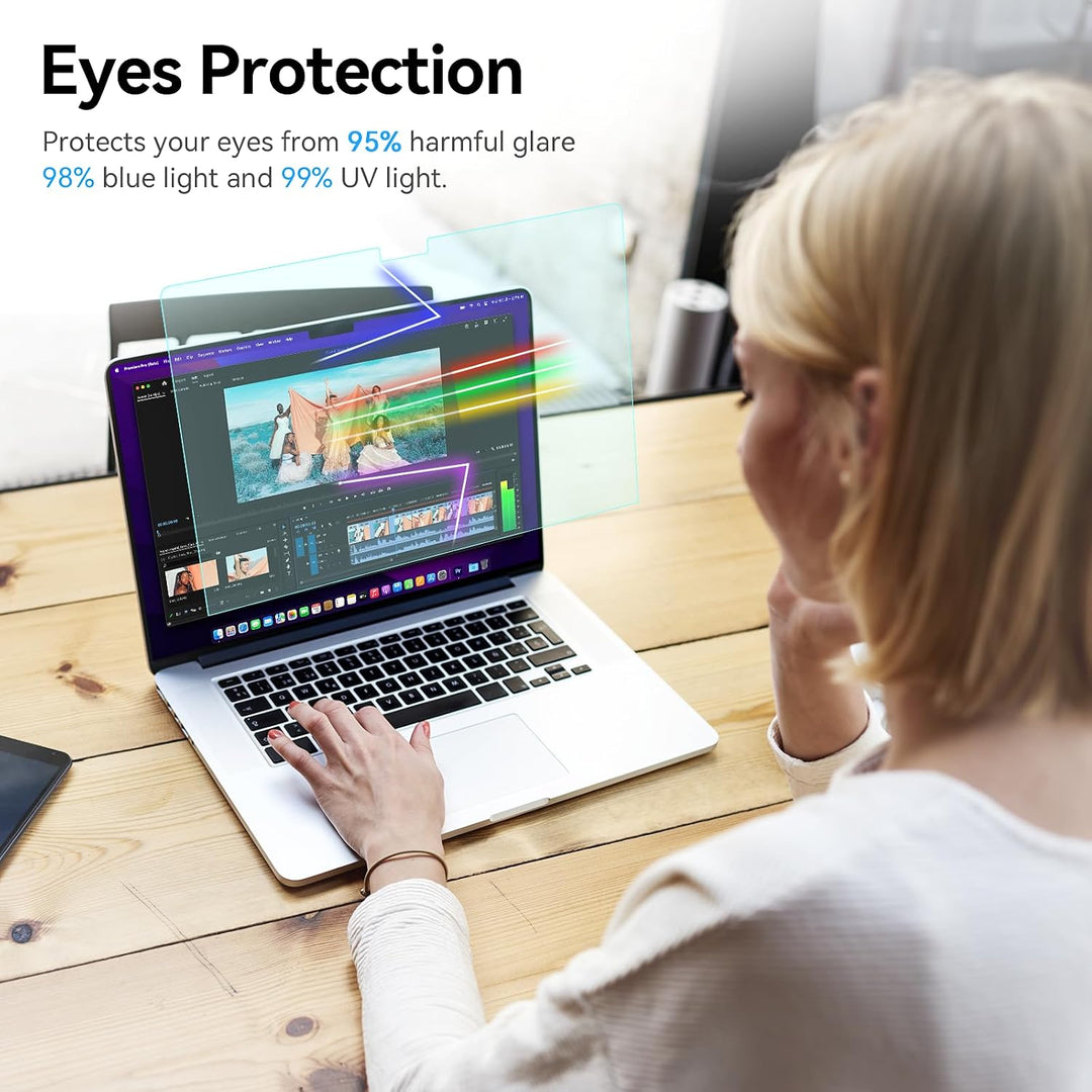 2 Stück Displayschutzfolie für MacBook Neo 13 Zoll A18 Pro (Version 2026, Modell A3404), Blaulichtfi