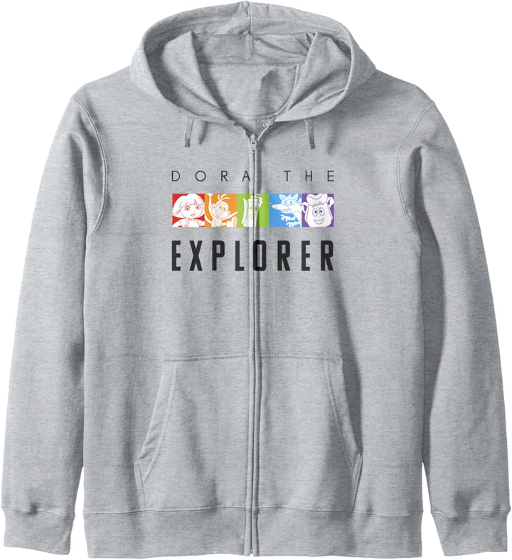 Dora the Explorer Rainbow Boxes Kapuzenjacke