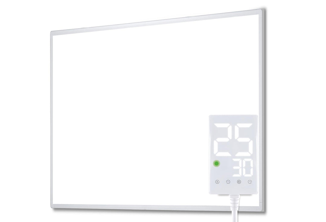 Heidenfeld Infrarotheizung HF-HP100-3 | 𝟭𝟬 𝐉𝐀𝐇𝐑𝐄 𝐆𝐀𝐑𝐀𝐍𝐓𝐈𝐄 - 400 Watt - 4-10 m² - Infrarot Heizkörper