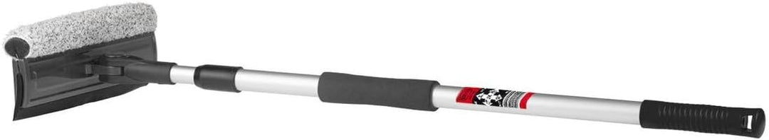HEYNER® Scheibenreiniger XXL 70-125cm ausziehbar mit Teleskopgriff I Fensterwischer für LKW, Wohnmob