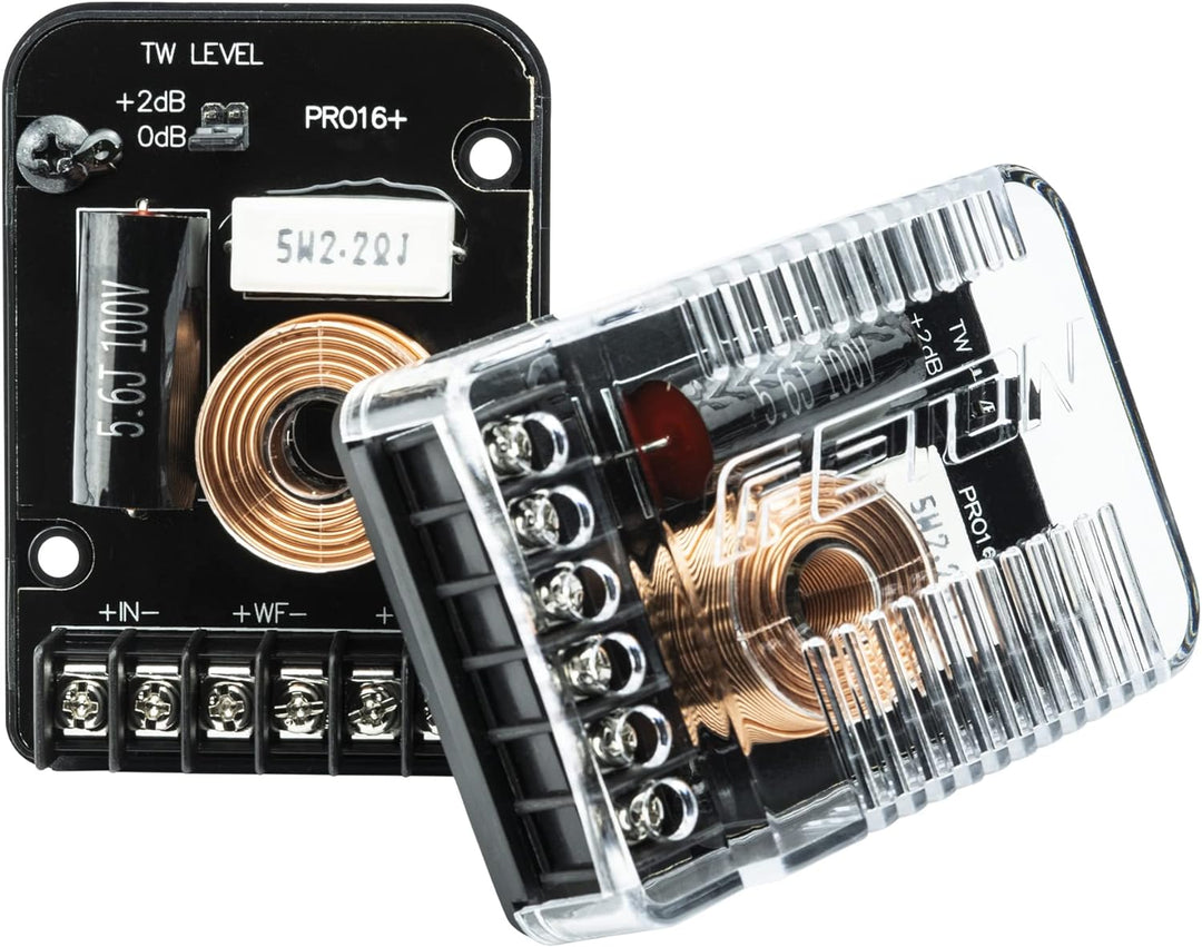 ETON PRO 16+ – High End 16,5 cm / 6,5 Zoll 2-Wege Komponenten System, Auto Lautsprecher Made in Germ