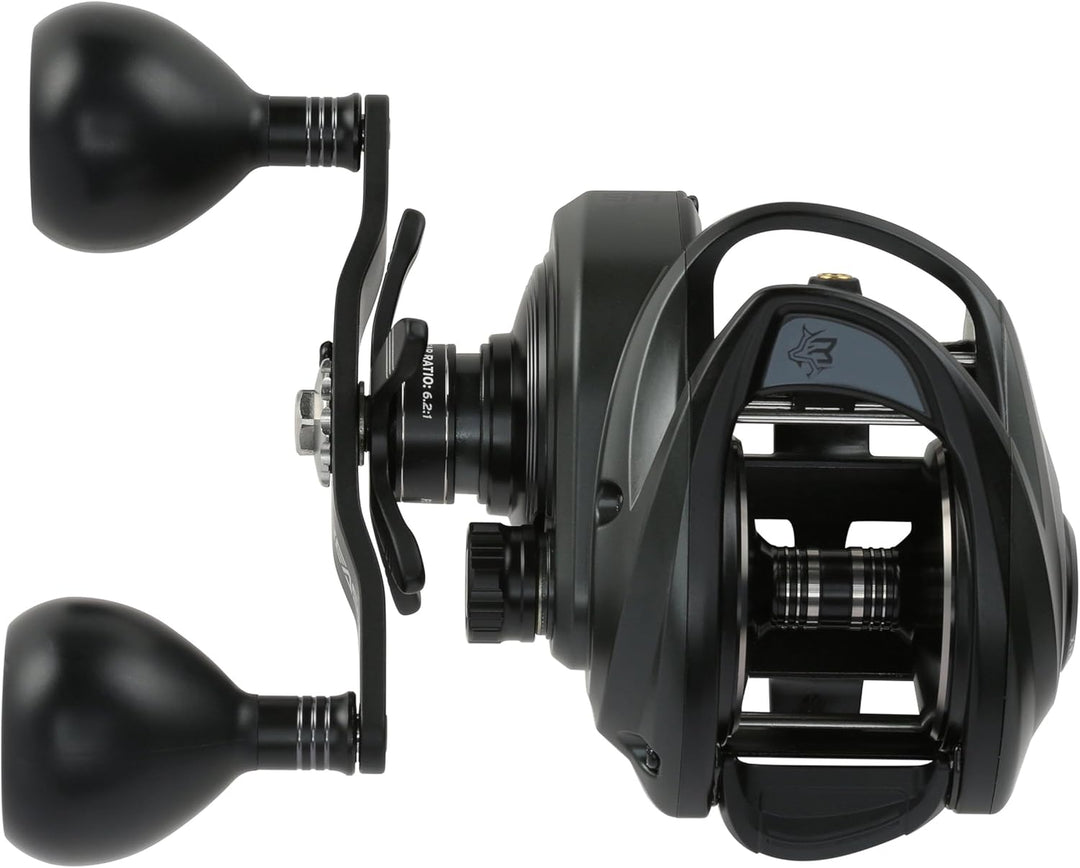 Abu Garcia Beast 400 Low Profile Baitcast-Angelrolle 400 – Linkshänder – hohe Geschwindigkeit, 400 &