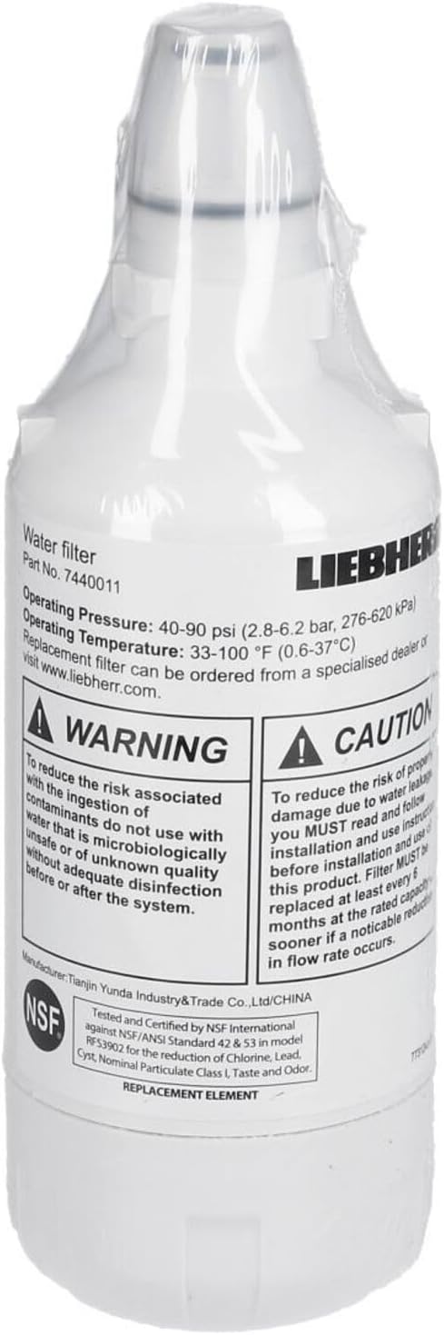 LUTH Premium Profi Parts Wasserfilter kompatibel mit Liebherr 9880980 für Kühlgefrierkombination