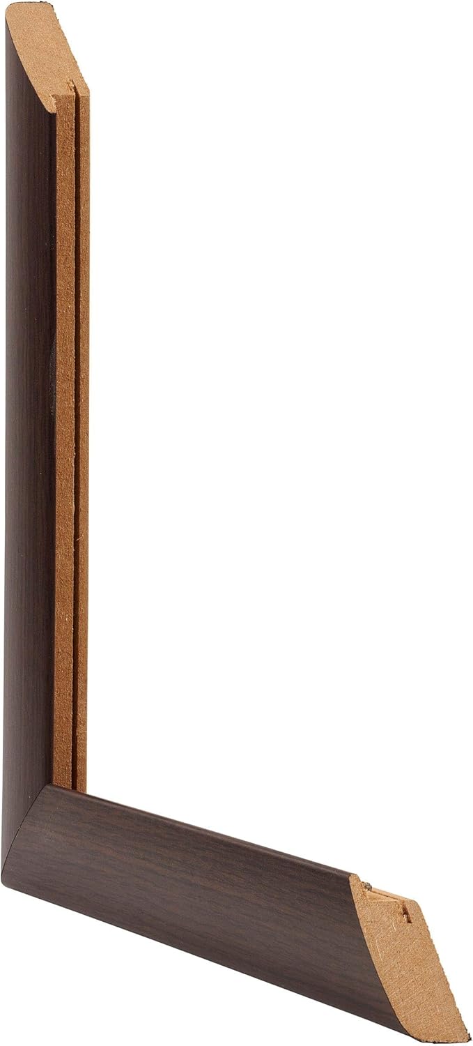 yd. Your Decoration - Bilderrahmen 75x100 cm - Eiche Rustikal - Bilderrahmen aus MDF mit Acrylglas -