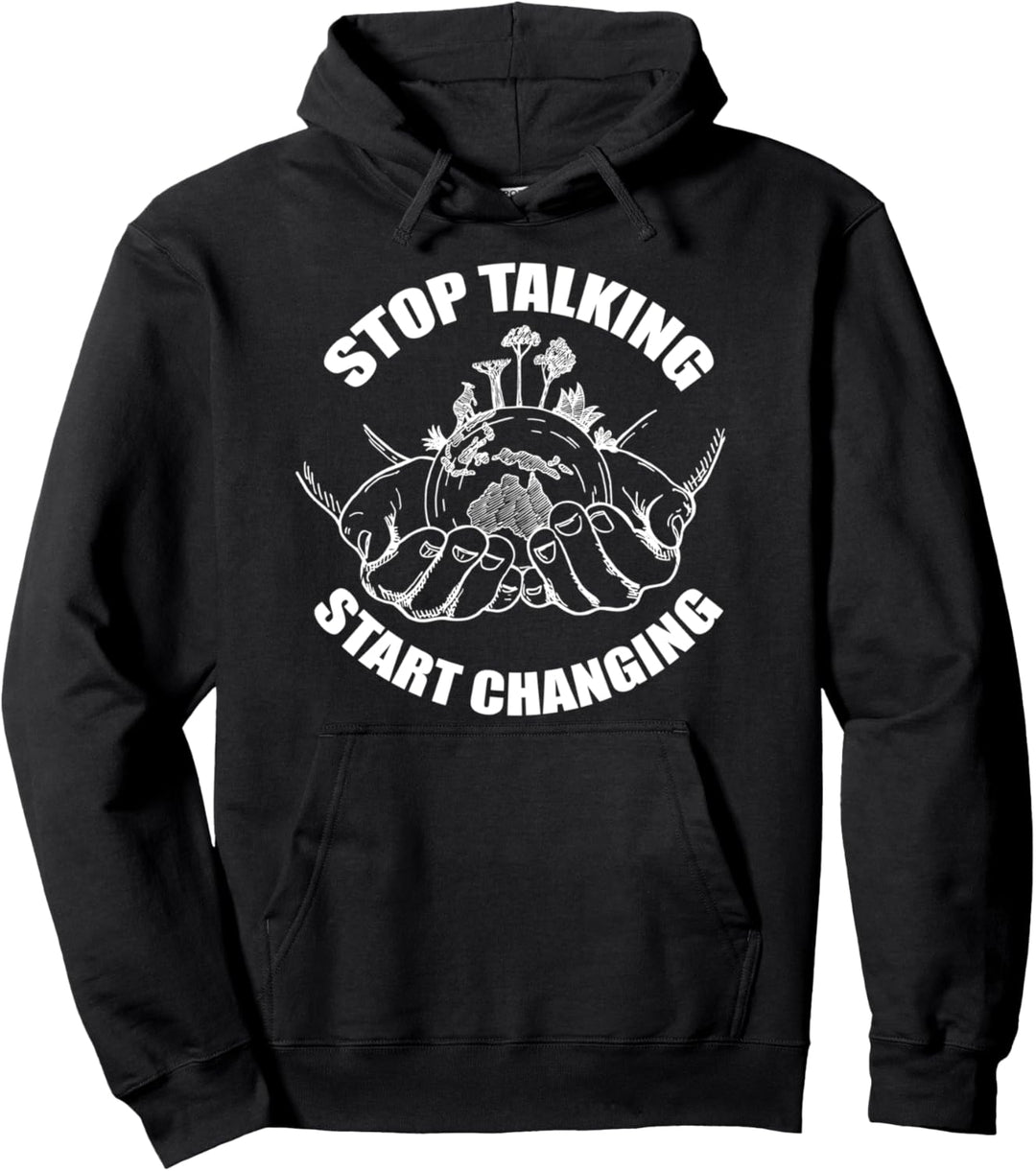 Klimawandel Klimaschutz Erderwärmung - Erde Planet Pullover Hoodie