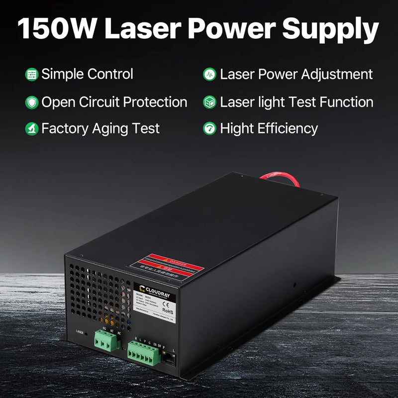 Cloudray CO2 Laser Power Supply CO2 Laser Netzteil CO2 laser 150w für CO2 Laserröhre CO2-Laserröhre