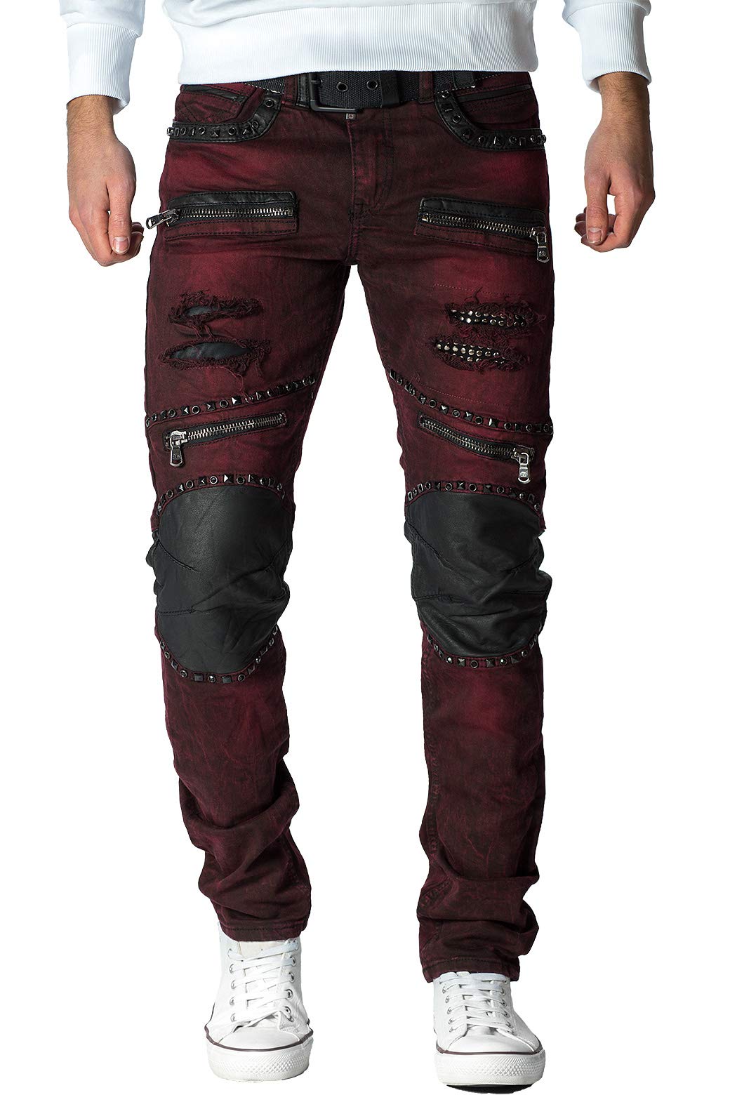 Cipo & Baxx Herren Jeans – Stylische Denim-Mode mit einzigartigem Design | hohem markanten Details |