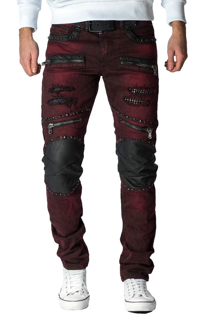 Cipo & Baxx Herren Jeans – Stylische Denim-Mode mit einzigartigem Design | hohem markanten Details |