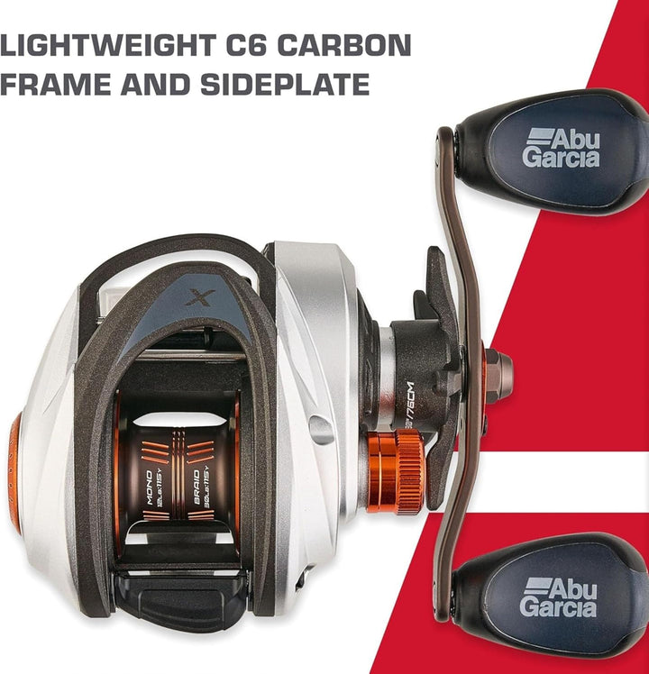 Abu Garcia Revo X Low Profile Angelrolle RIGHT-6.7:1, RIGHT-6.7:1