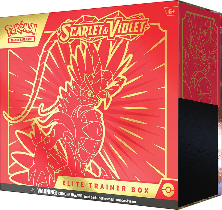 Pokémon Scarlet & Violet Koraidon Elite Trainer Box Einzelbett, Einzelbett