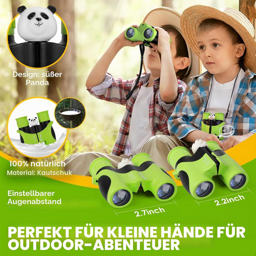 Fernglas für Kinder, Spielzeug für 3–12 Jahre alte Mädchen und Jungen, Vogelbeobachtung, Wandern, 4,