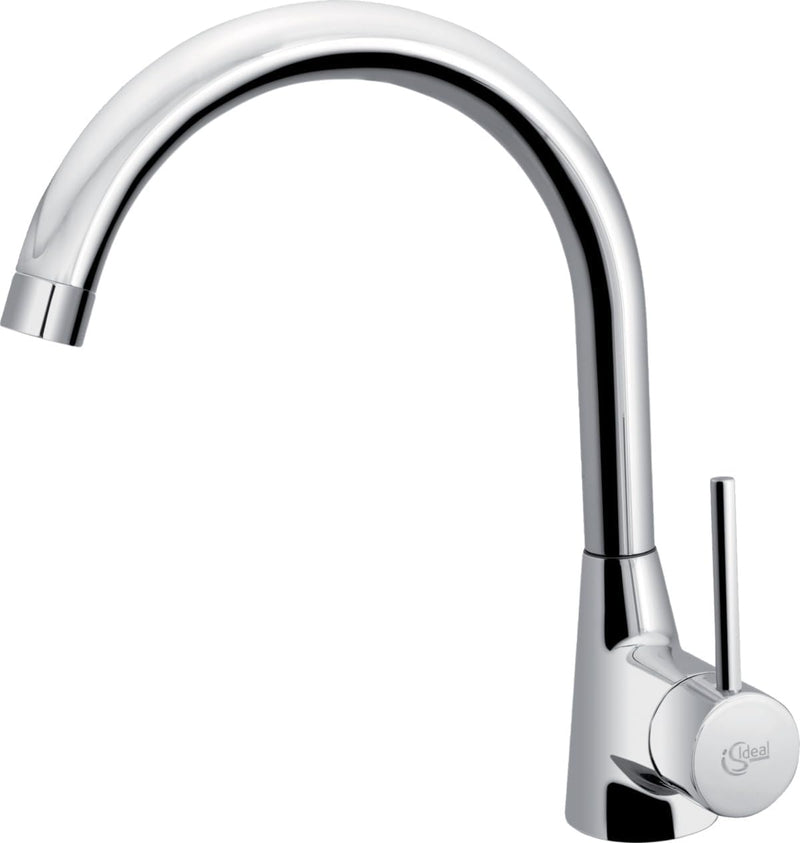 Ideal Standard B9328AA Nora Küchenarmatur hoher Auslauf, Chrom Standardmodel ohne