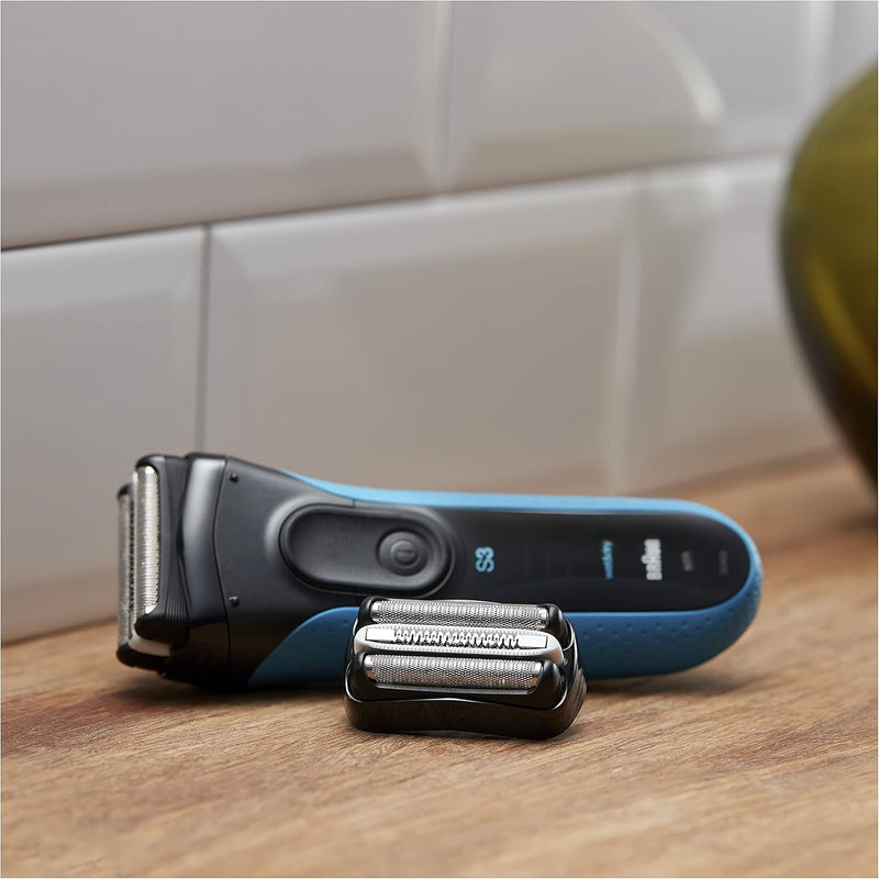 Braun Series 3 ProSkin 3040s Elektrorasierer, mit Präzisionstrimmer, wiederaufladbarer und kabellose