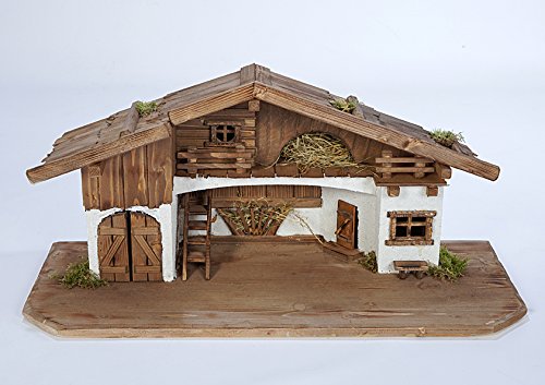 Holz und Gartentrends Weihnachtskrippe Krippe Krippenstall Weihnachten Weihnachtskrippen Tischkrippe