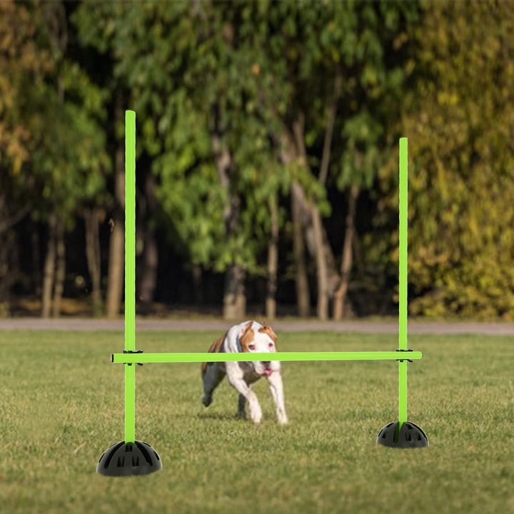 AufuN Agility Sprungstangen-Set, Trainingsstangen für konditionelles, Koordinationshürden für Sprung