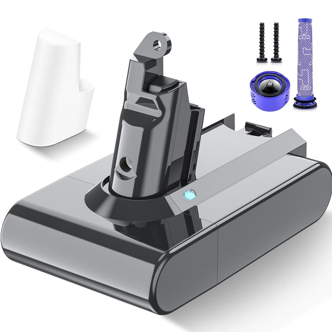 21.6V 4.6Ah Akku für Dyson V6 DC62, Ersatzakku für Dyson V6 DC58 DC59 DC61 DC72 DC74 SV03 SV05 SV06