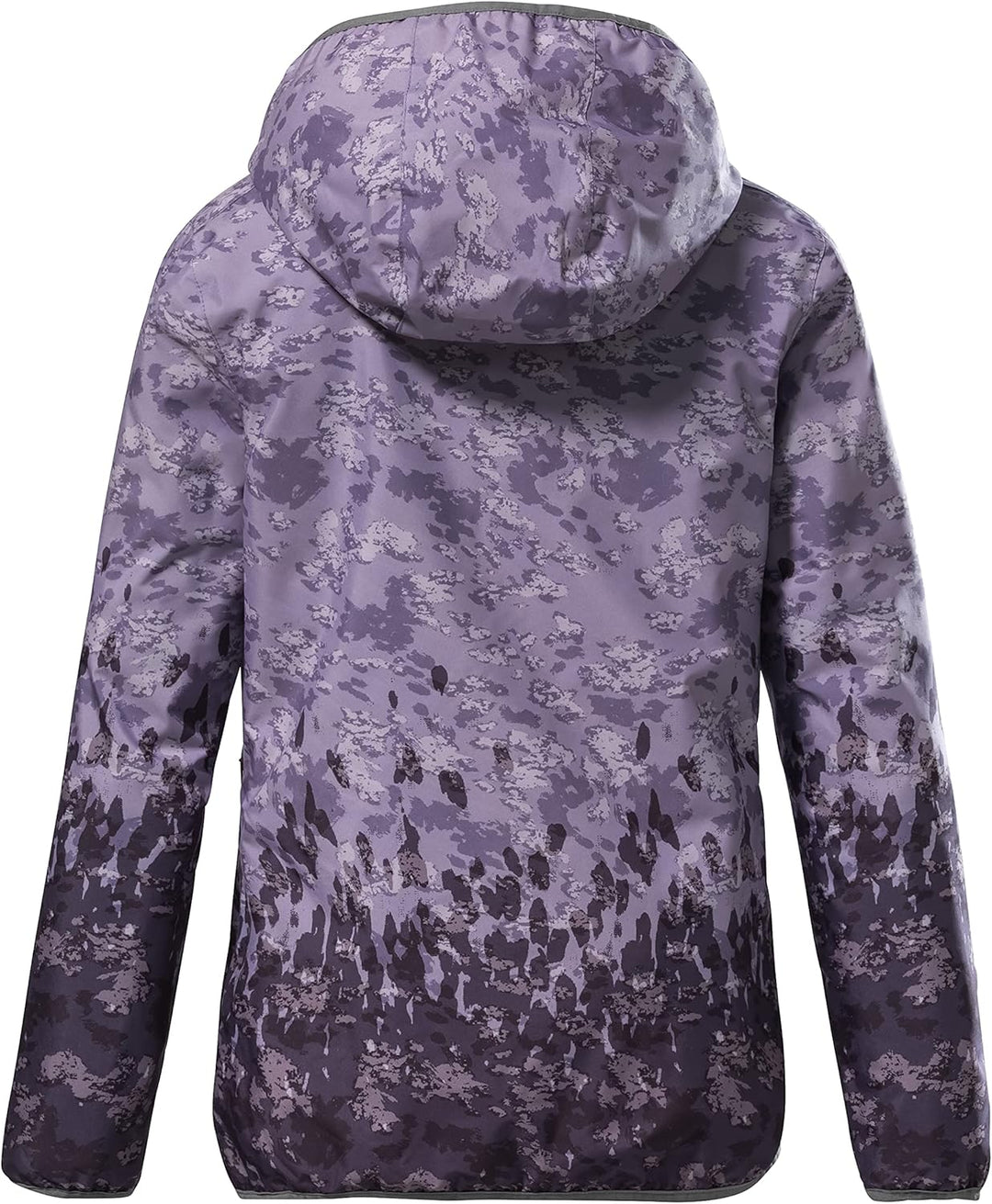 Killtec Mädchen Kos 165 Grls Jckt Funktionsjacke mit Kapuze, packbar, wasserdicht 116 lavendel, 116