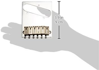 Fender 099-0807-100 6-Saddle American Series Telecaster Bridge Assembly Tele-Brücke, Tele-Brücke