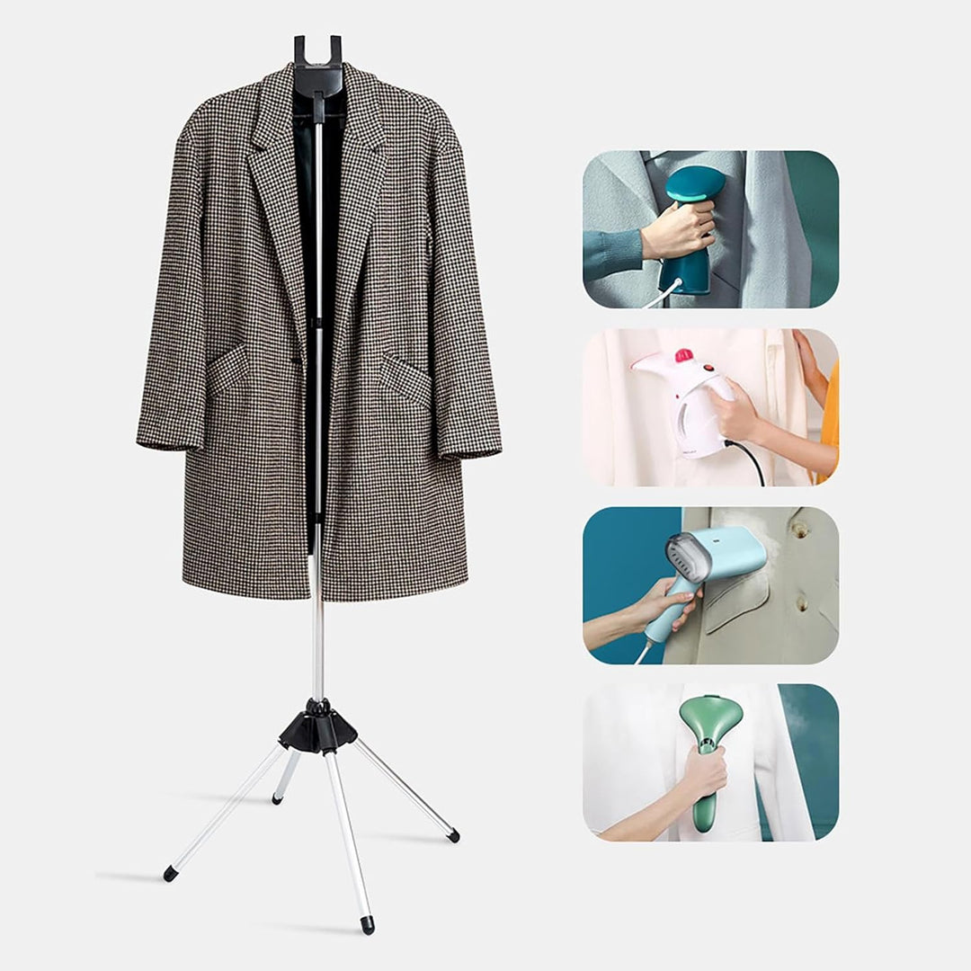 Clothes Steamer Ständer, Garment Steamer Kleiderbügel, Klappbar Dampfglätter Kleidung Ständer Rack,