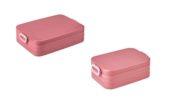 Mepal | Take a Break Duo Pack | Brotdose To Go | Lunchboxen für 2 bis 4 Sandwiches oder 4 bis 8 Brot