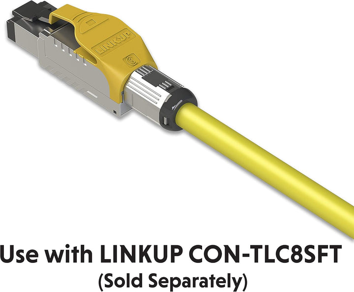 LINKUP - Easy Press Connector Tool für LINKUP Cat8/Cat6A RJ45 Geschirmte Druckguss-Metall Easy Field